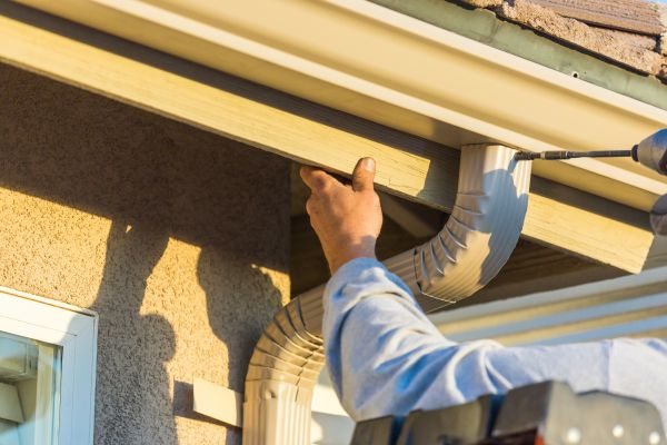 Aluminum Rain Gutter Service in Omaha